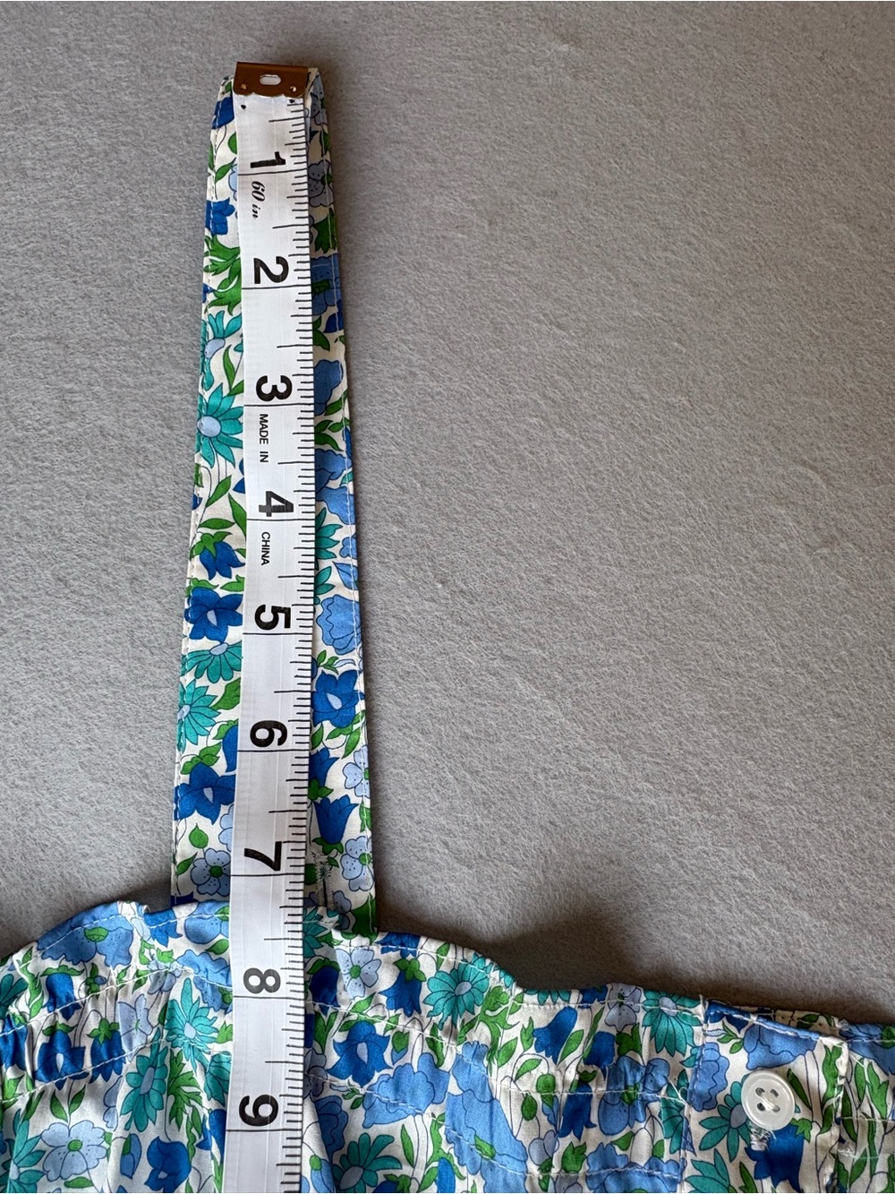 NWT J.Crew Organic
Cotton Smocked Button Front
Liberty Print Tank Top sz M - Picture 12 of 12